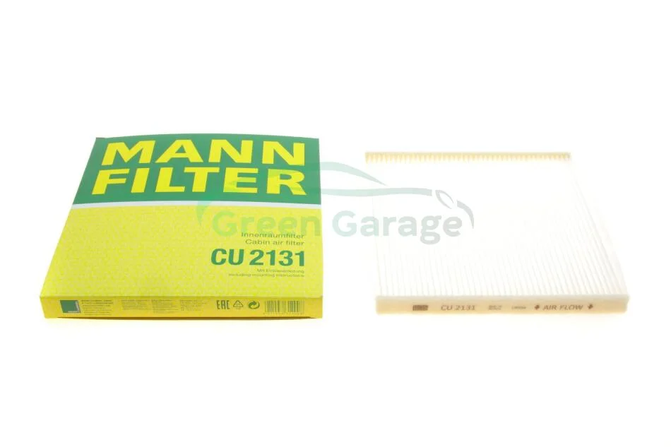 Фільтр салону LEXUS GX, RX SUBARU LEGACY II, LEGACY IV, OUTBACK, TRIBECA TOYOTA 4 RUNNER IV, AVENSIS VERSO, CAMRY, CELICA, HARRIER, HILUX VI, LAND CRUISER, LAND CRUISER 100 1.0-4.7 01.90- MANN CU2131 (фото 1)