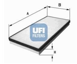 Фiльтр салону UFI 53.222.00