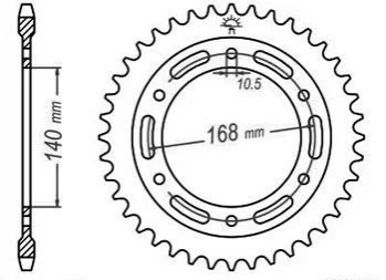 Зірка MOTO JT MOTO 11557642