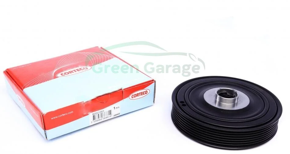 Шкив коленвала NISSAN/RENAULT 1.9 dCi F9Q (пр-во Corteco) CORTECO 8000 1093 (фото 1)