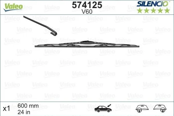 Склоочисник VALEO 574125 (фото 1)
