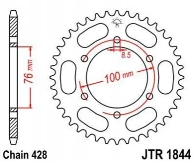 Зірка MOTO JT MOTO 11237548