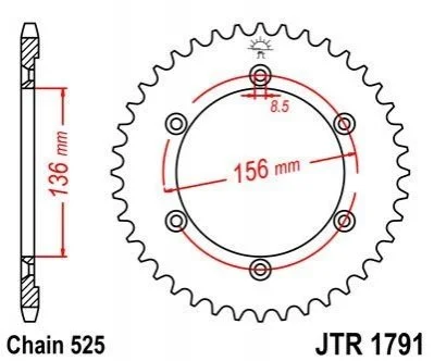 Зірка MOTO JT MOTO 11356743 (фото 1)