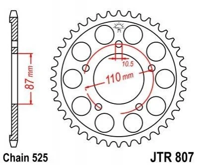 Зірка MOTO JT MOTO 11355144 (фото 1)