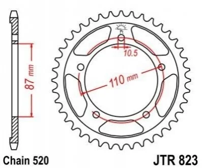 Зірка MOTO JT MOTO 11345139