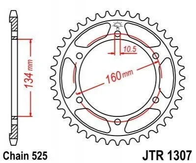 Зірка MOTO JT MOTO 11156941 (фото 1)