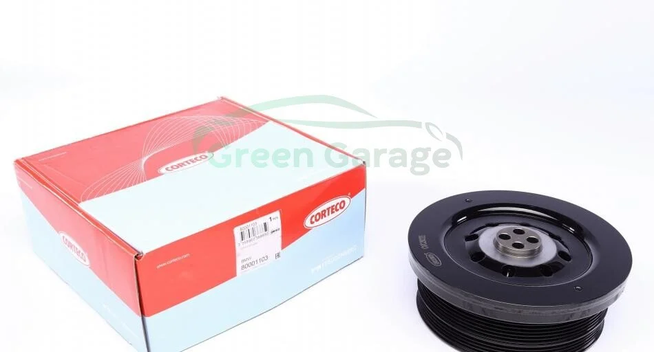 Шкив ремня генератора BMW 3(E46,E90,E91,E92,E93)/5(E60,E61,E63,E64,E65,E66) 2002- (пр-во Corteco) CORTECO 8000 1103 (фото 1)
