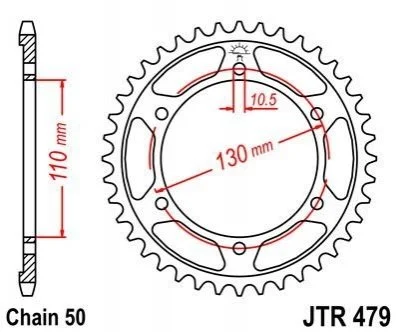 Зірка MOTO JT MOTO 11566746 (фото 1)