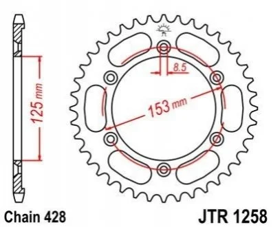 Зірка MOTO JT MOTO 11136554