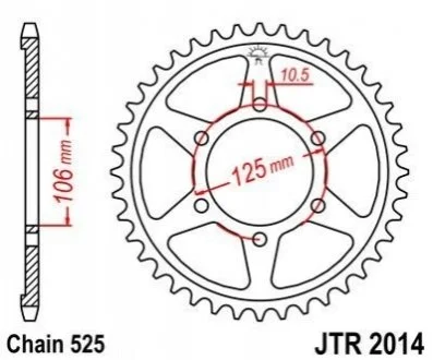 Зірка MOTO JT MOTO 11556947