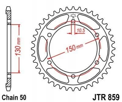 Зірка MOTO JT MOTO 11266847 (фото 1)
