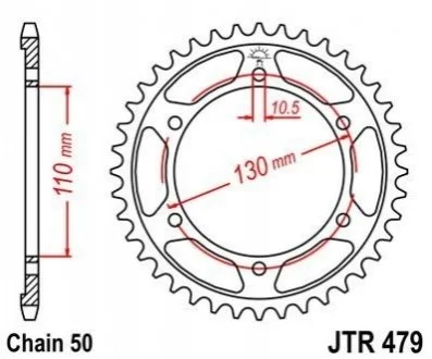 Зірка MOTO JT MOTO 11566745