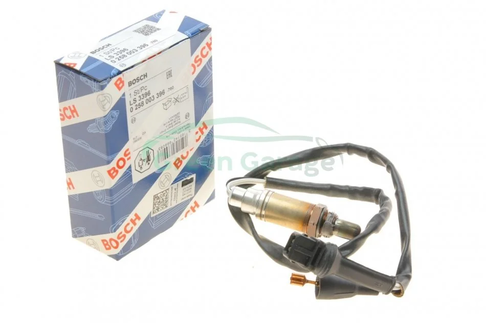 Лямбда-зонд AUDI 80, 100, A8 (вир-во Bosch) BOSCH 0 258 003 396 (фото 1)