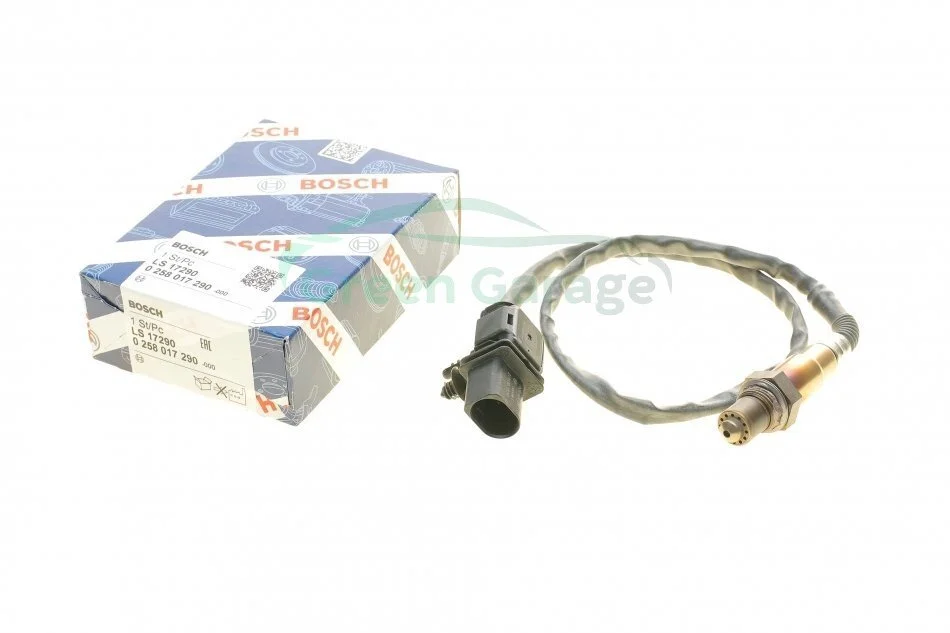 Лямбда-зонд (кількість дротів 5, 688мм) FORD B-MAX, C-MAX II, ECOSPORT, FIESTA VI, FOCUS III, FOCUS III/KOMBI, GALAXY II, GRAND C-MAX, MONDEO IV, MONDEO V 1.0/2.0 05.06- BOSCH 0 258 017 290 (фото 1)