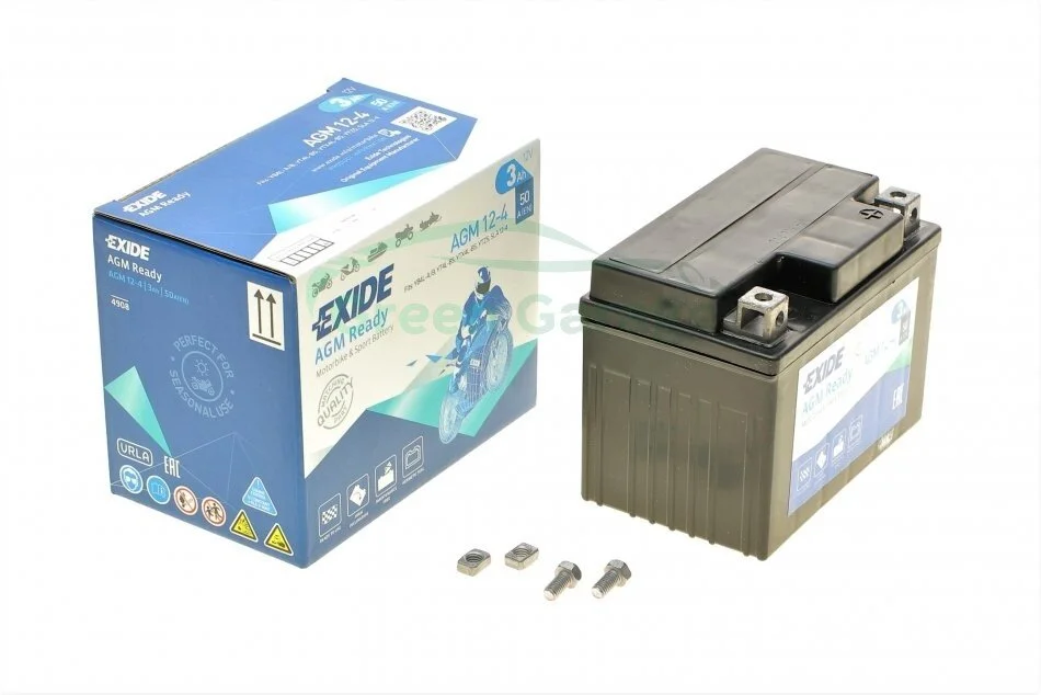 Акумулятор EXIDE AGM124 (фото 1)
