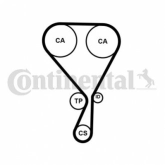 Ремінь ГРМ CONTITECH CT1228