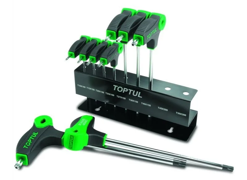К-кт зіркоподібних ключів TORX TOPTUL GAAX0901 (фото 1)