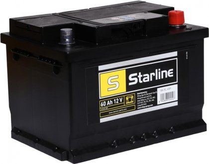 Акамулятор STARLINE BA SL 60P