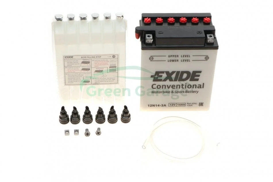 Акумулятор EXIDE 12N143A (фото 1)