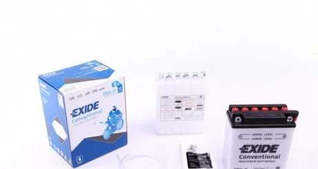 Аккумулятор 5Ah-12v Exide (EB5L-B) (120х60х130) R, EN65 EXIDE EB5LB