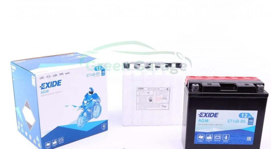 Акумулятор EXIDE ET14BBS (фото 1)