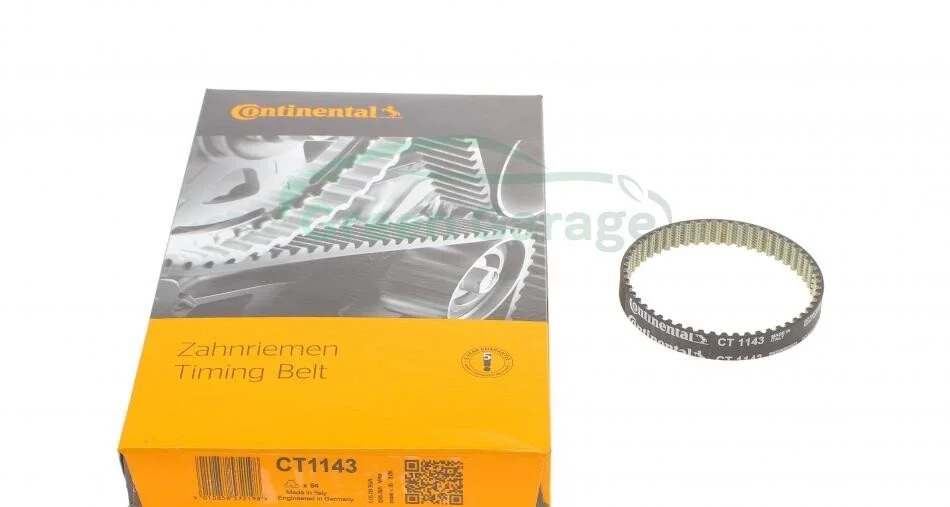 Пас ГРМ Audi A3/A4/A6/A8/VW Passat/T5/Golf 1.8/2.0 CONTITECH CT 1143 (фото 1)