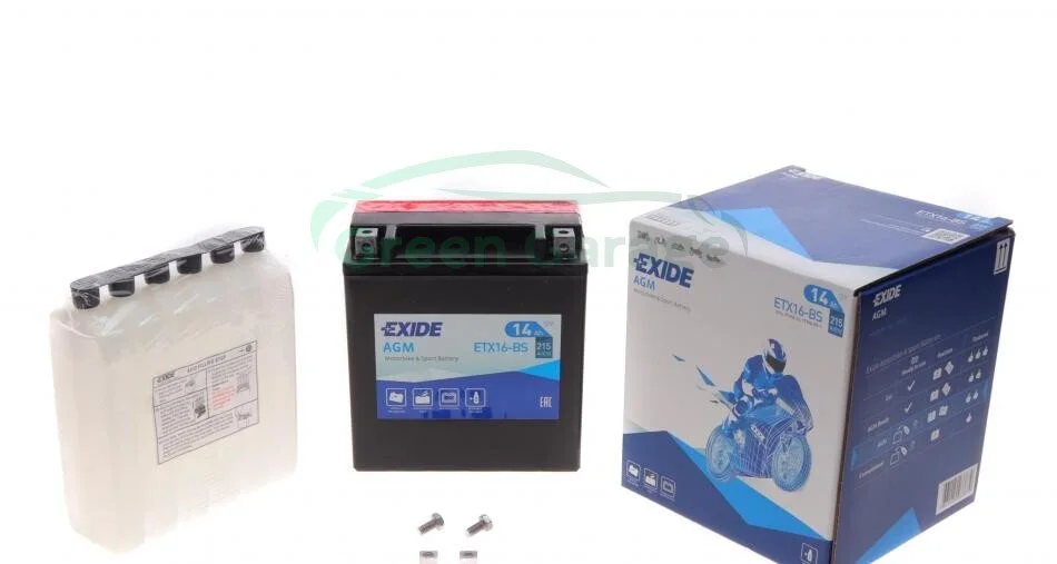 Акумулятор EXIDE ETX16BS (фото 1)