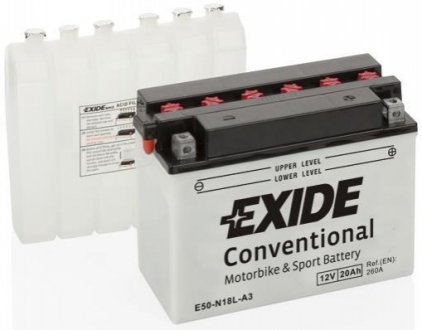 Акумулятор EXIDE E50-N18L-A3