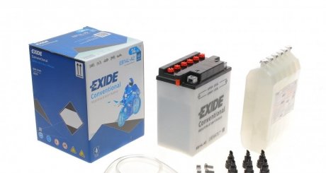 Аккумулятор 14Ah-12v (134х89х166) R, EN145 EXIDE EB14L-A2