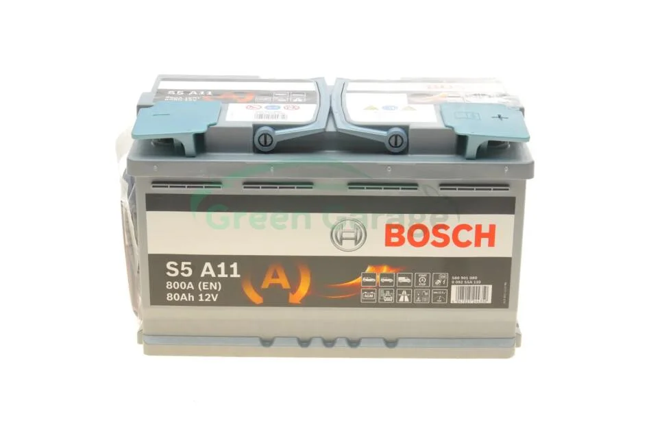 Акумуляторна батарея 80А BOSCH 0 092 S5A 110 (фото 1)