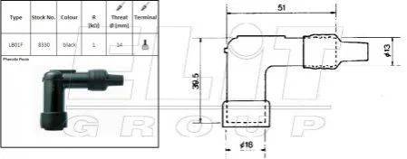 Насвiчник NGK LB01F (фото 1)