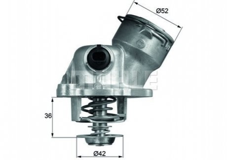 Термостат MAHLE / KNECHT TM 29 100 D