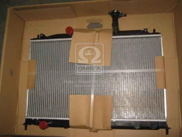Радиатор охлаждения HYUNDAI ACCENT (MC) (05-) 1.4-1.6 MT (пр-во Nissens) NISSENS 67509 (фото 1)