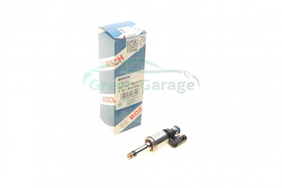 Паливний інжектор FORD B-MAX, C-MAX II, ECOSPORT, FIESTA VI, FIESTA VII, FOCUS III, GRAND C-MAX, MONDEO V, TOURNEO CONNECT V408 NADWOZIE WIELKO, TOURNEO COURIER B460 1.0 02.12- BOSCH 0261500556 (фото 1)