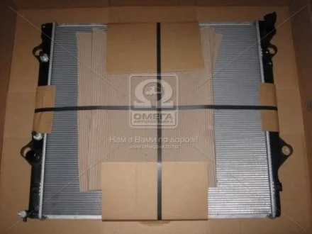Радиатор охлаждения TOYOTA LAND CRUISER PRADO J120 (02-) 2.7 i (пр-во Nissens) NISSENS 646822