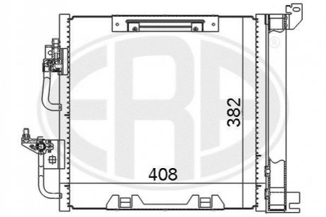 Радiатор ERA 667019