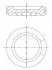 Поршень MAHLE / KNECHT 0330401 (фото 1)