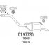 Глушник вихлопних газів (кінцевий) MTS 01.97730 (фото 1)