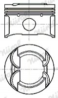 Поршень MAHLE / KNECHT 081PI00104000