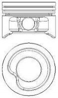 Поршень NURAL 87-307100-20
