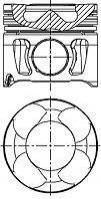 Поршень NURAL 87-137500-30