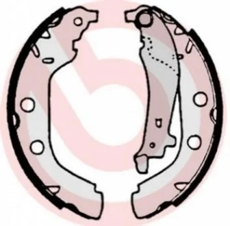 Гальмівні колодки (набір) BREMBO S61 523