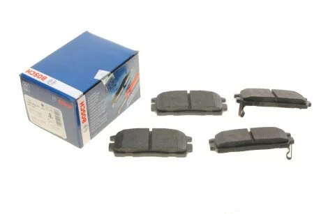 Комплект гальмівних колодок з 4 шт. дисків BOSCH 0986494251