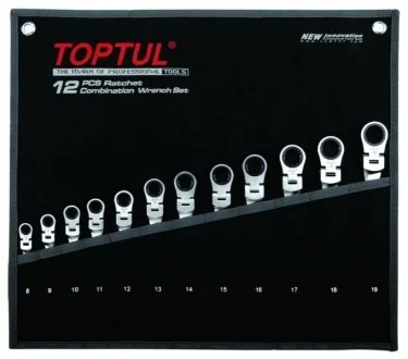 Набір ключів комбінованих TOPTUL GPAQ1204