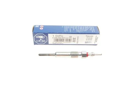 Свічка розжарювання BOSCH 0250403013