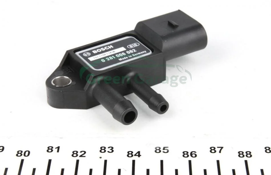 Датчик тиску вихлопних газів VW Caddy/T5/Crafter 1.6/2.0TDi 09- (вир-во) BOSCH 0 281 006 082 (фото 1)