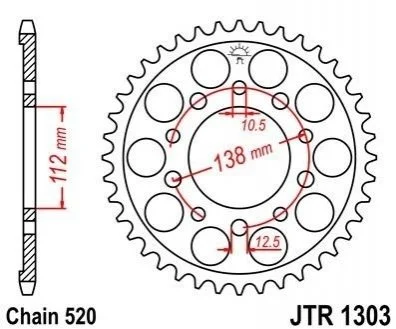 Зірка MOTO JT MOTO 11145443