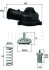 Термостат система охолодження MAHLE / KNECHT TI 244 83 D (фото 2)