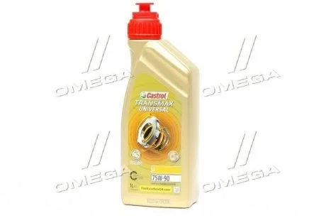 Трансмиссионное масло SYNTRAX UNIVERSAL PLUS / 75W90 / 1л. / Для мостов, редукторов / CASTROL 15DD0D