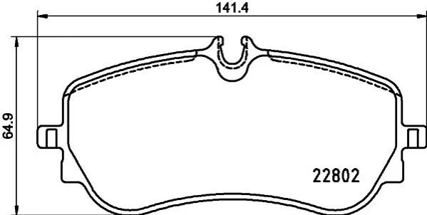 Гальмівні колодки дискові BREMBO P85 172 (фото 1)